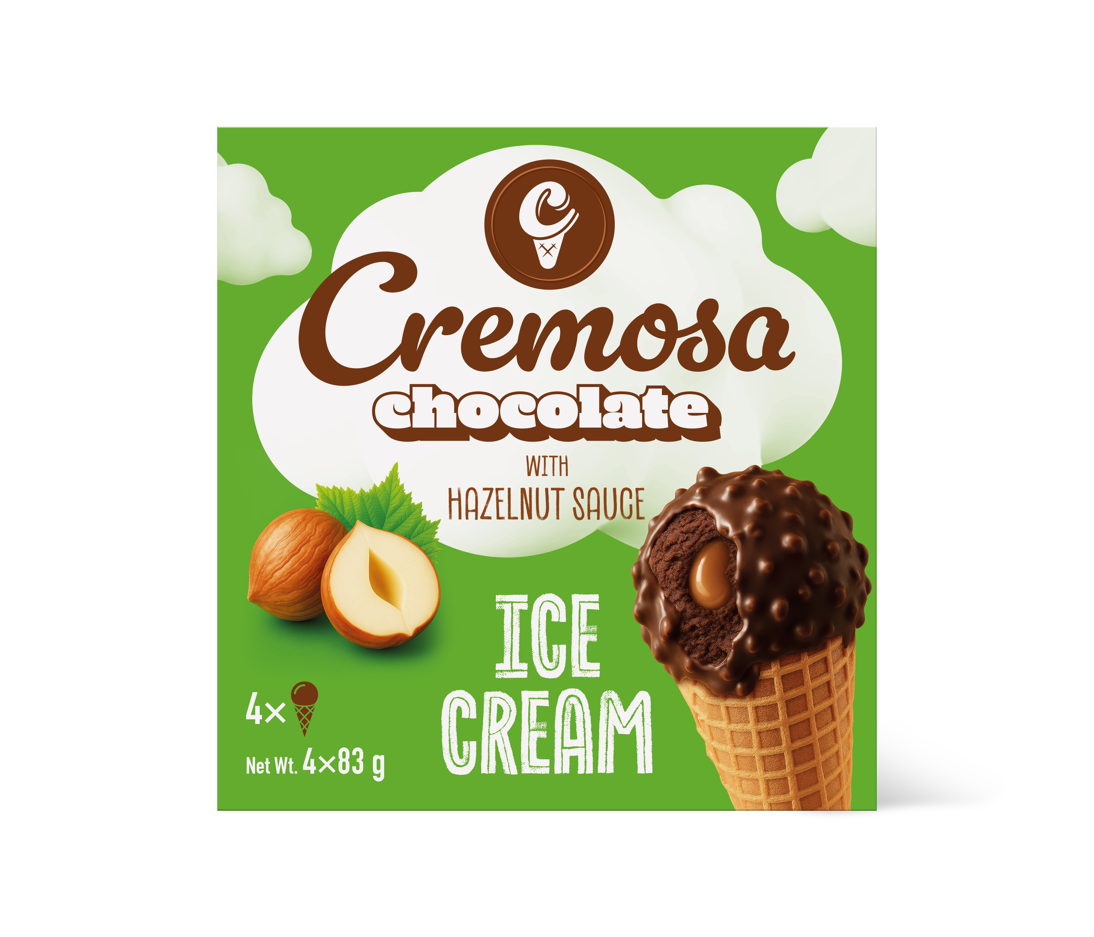 Cremosa Salted Caramel / Chocolate Hazelnut