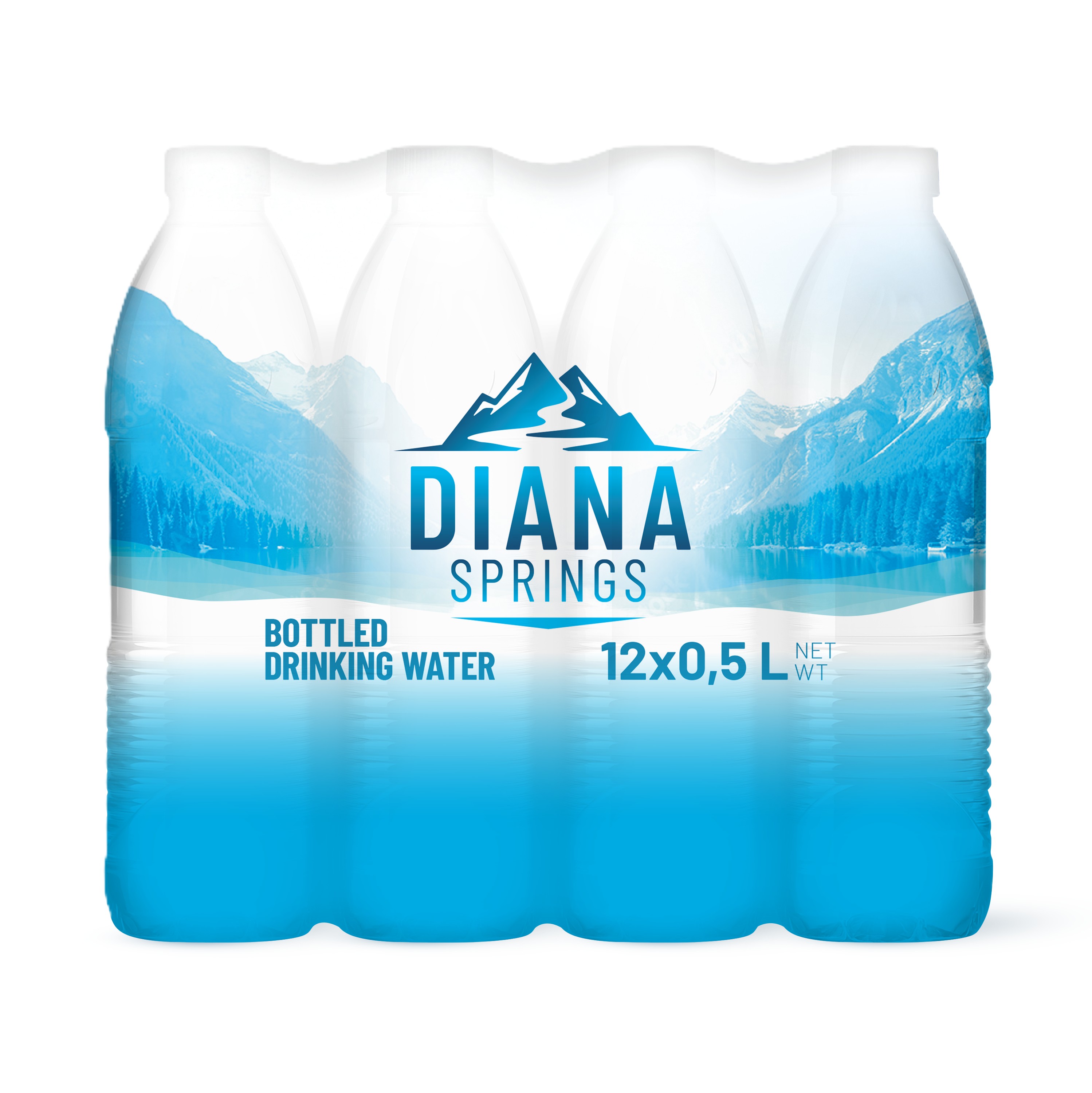 Diana Springs Bottled Drinking Water 500 ML x 12