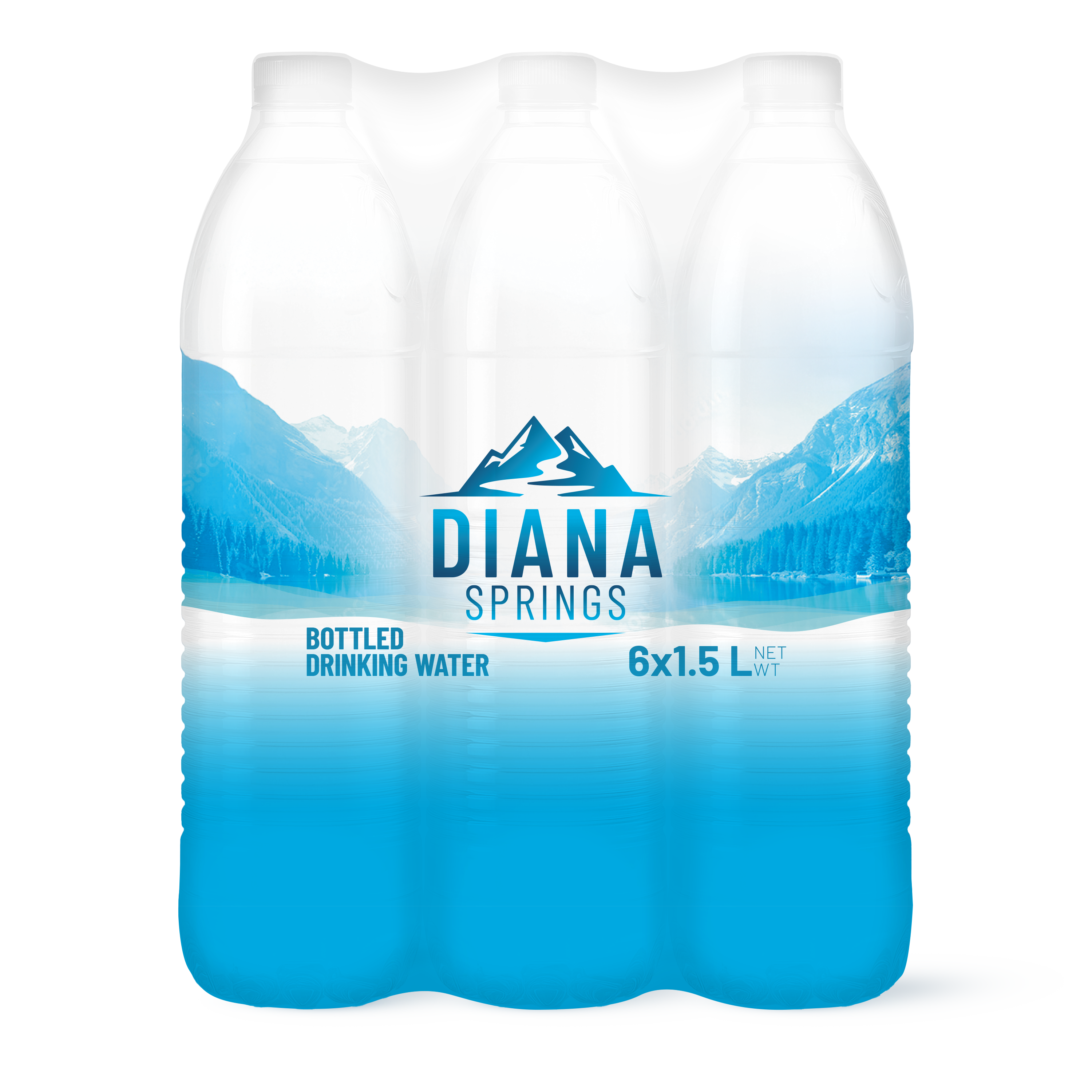 Diana Springs Bottled Drinking Water 6X1.5 L