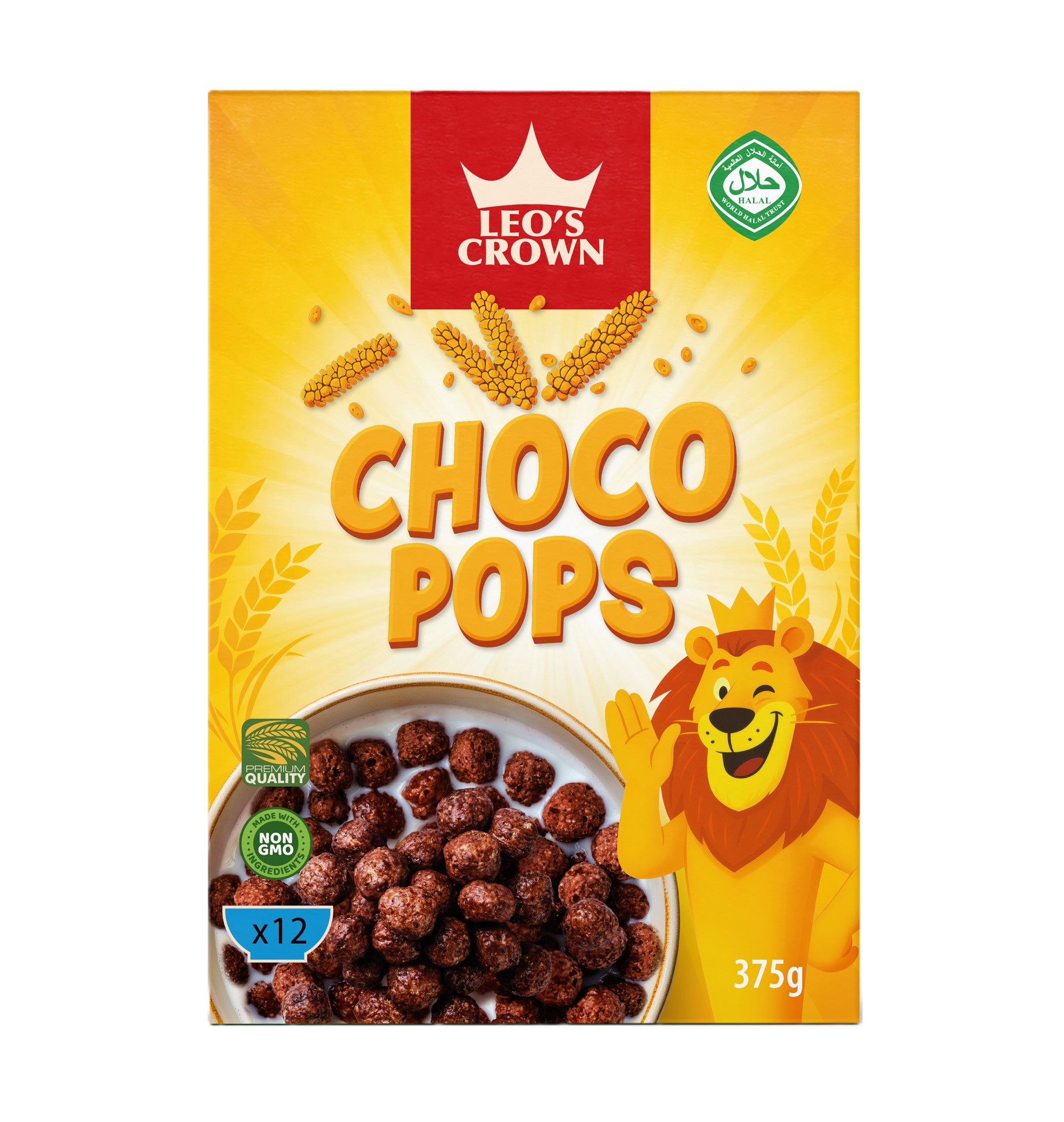 Leo's Crown Choco Pops 375g / Choco Cookie 375g