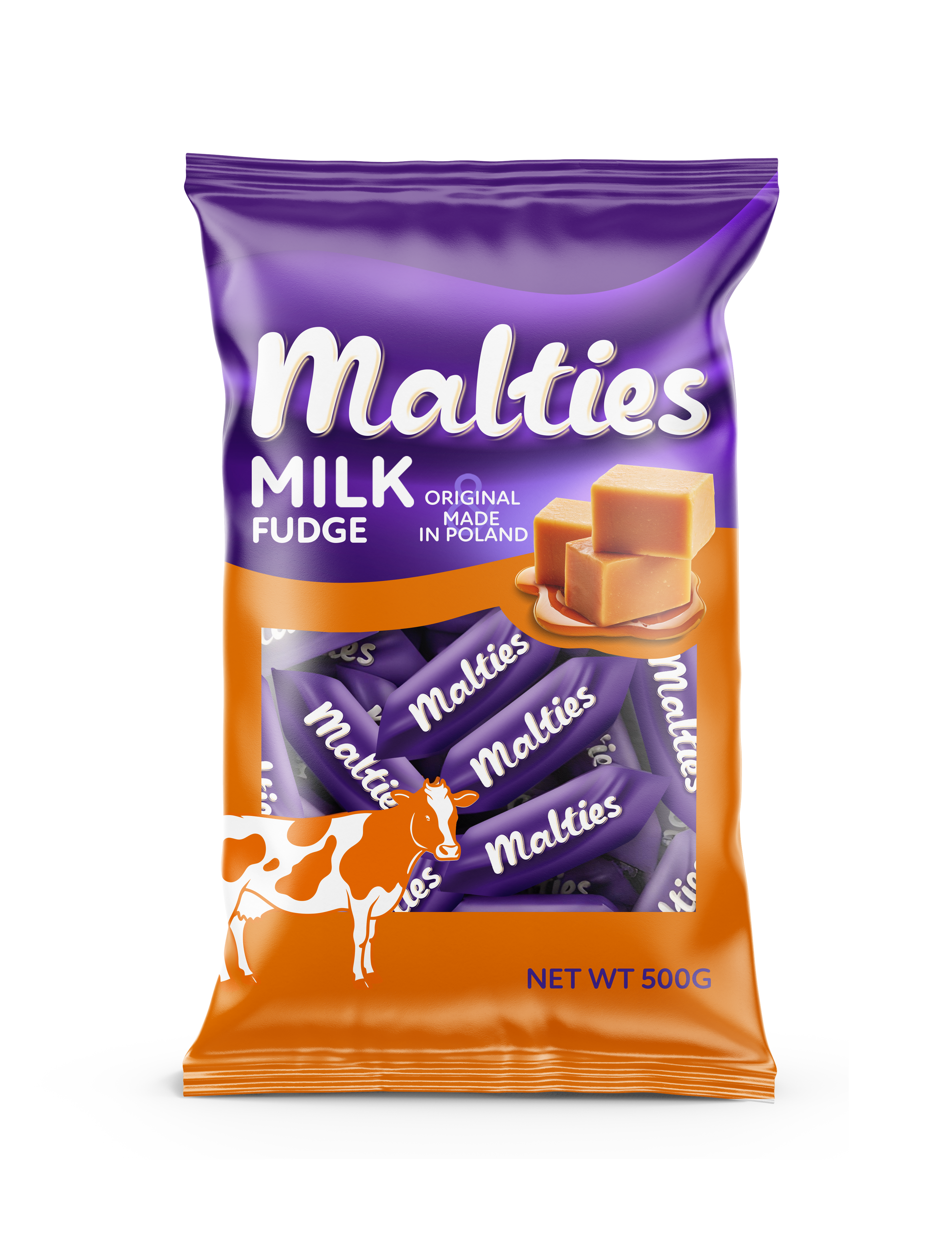Malties Luxury Cream Fudge 500g