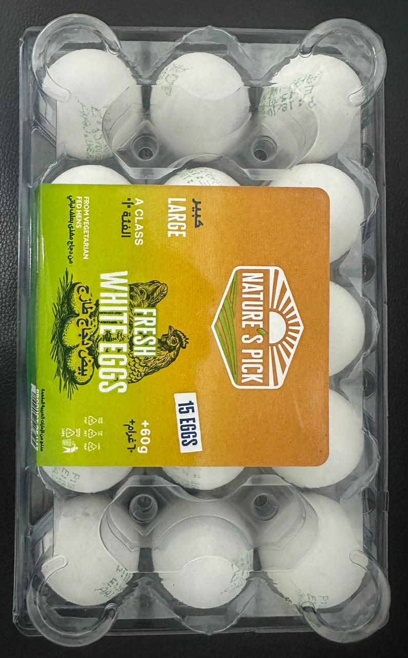 Nature's Pick Egg Medium 15s
