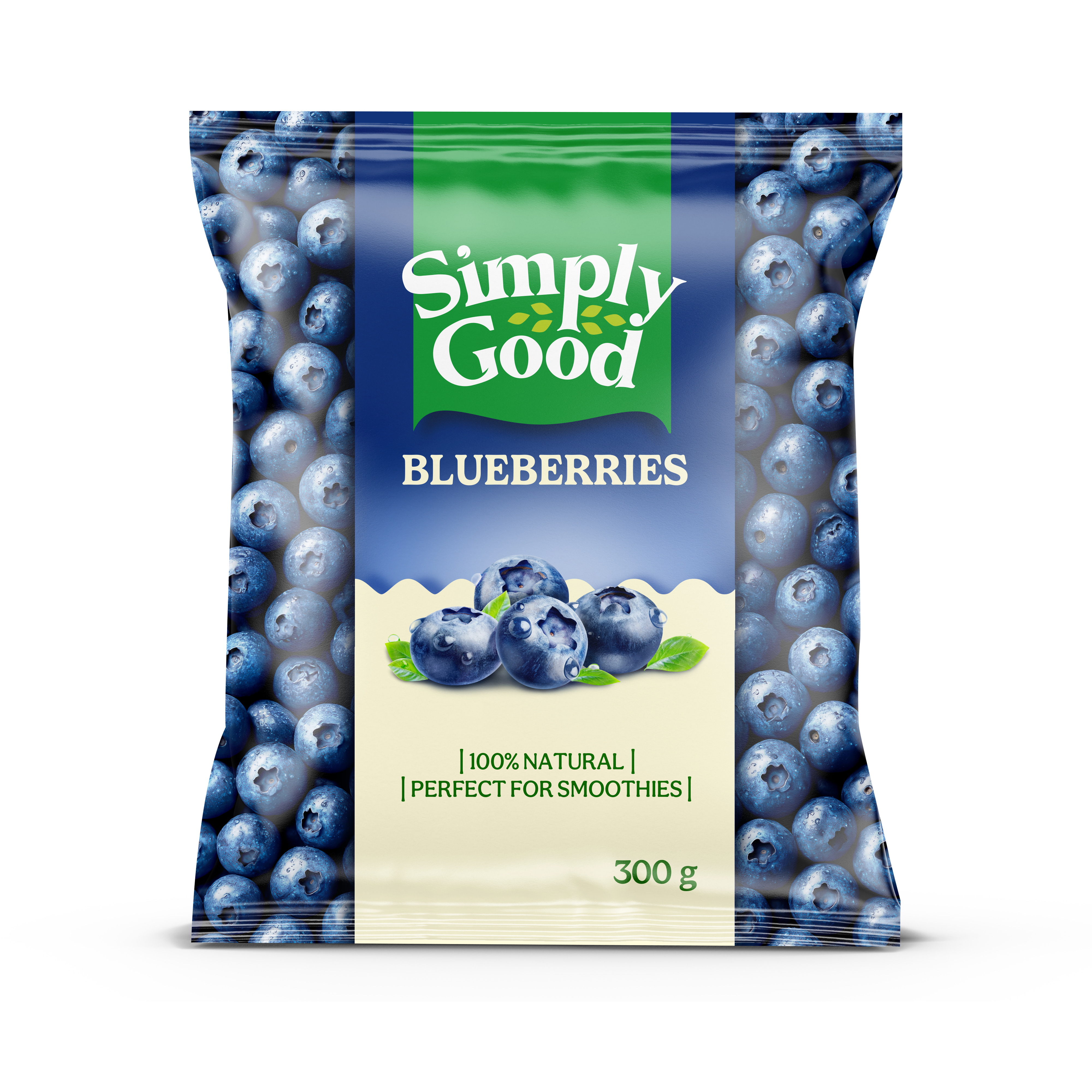 Simply Good Frozen Blueberries 300g