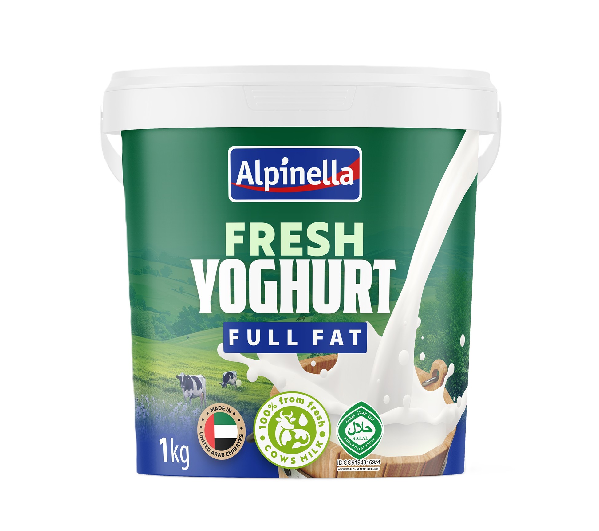 Fresh Yoghurt Full Fat / Low Fat 1Kg