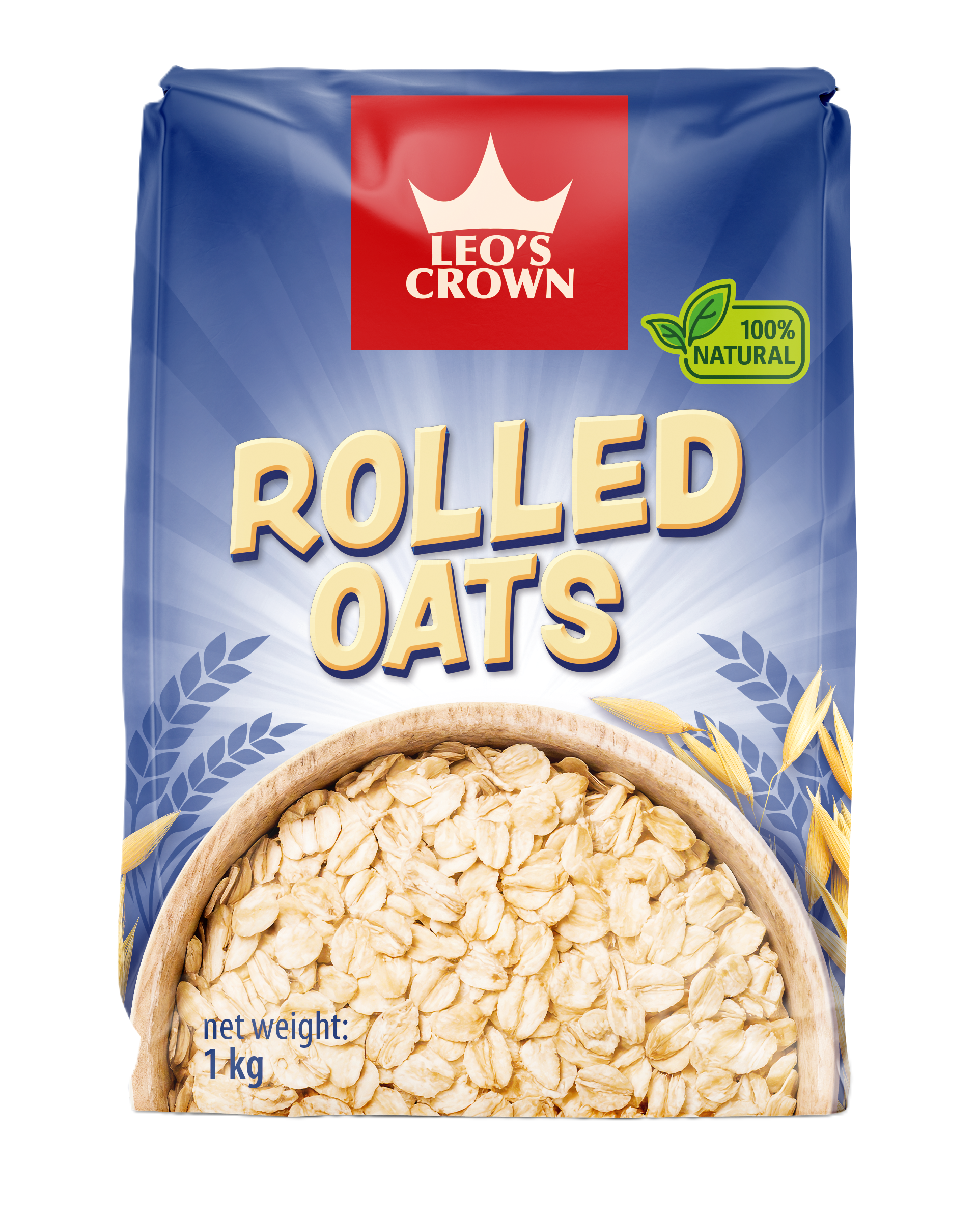Leo's Crown Oat Flakes Rolled 1Kg